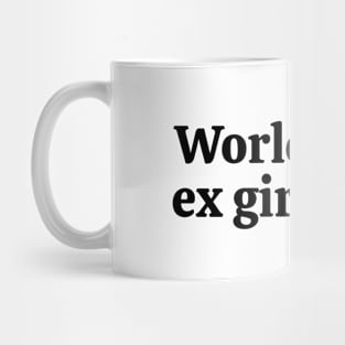 Worlds best ex girlfriend Black Mug